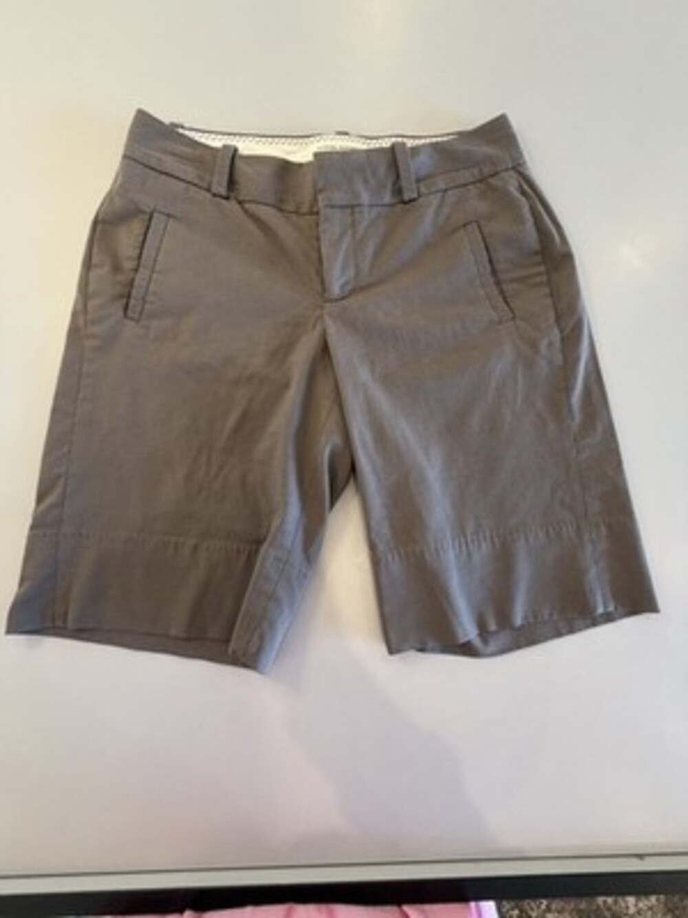Banana Republic Women's Martin Fit Stretch Shorts Size 0 Gray - Picture 8 of 9